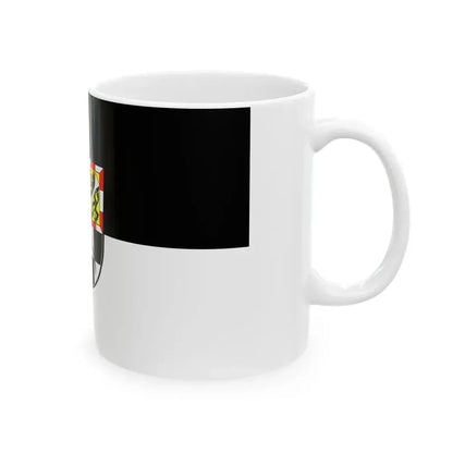 Flag of Bayreuth 2 Germany - White Coffee Mug - Go Mug Yourself