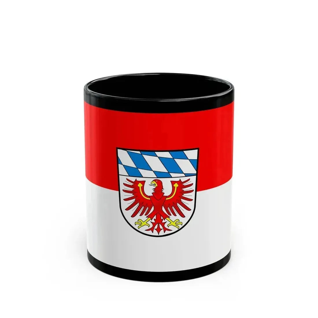 Flag of Bayreuth Germany - Black Coffee Mug 11oz - Go Mug Yourself