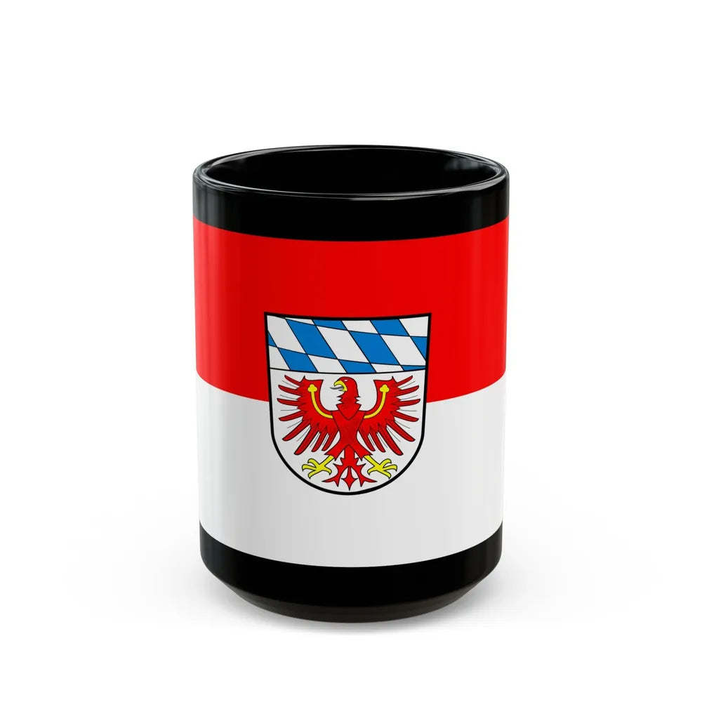 Flag of Bayreuth Germany - Black Coffee Mug-15oz-Go Mug Yourself