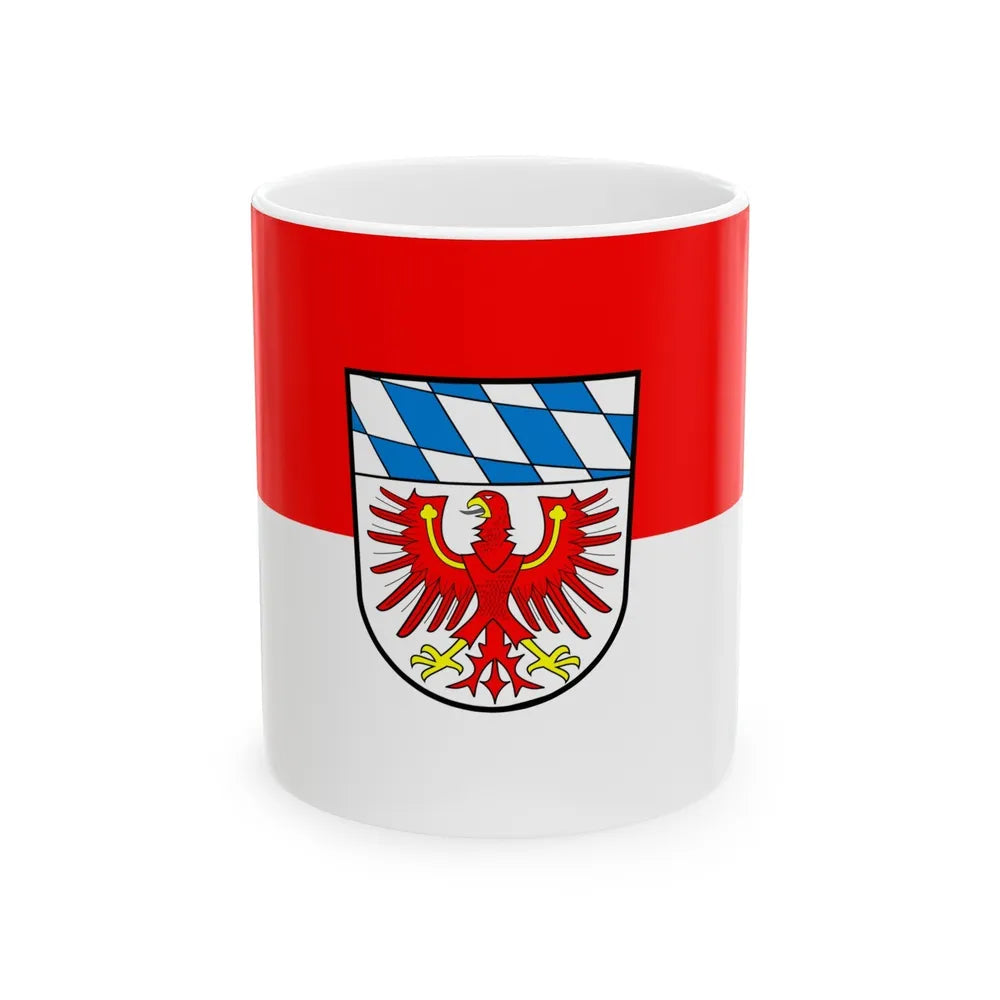 Flag of Bayreuth Germany - White Coffee Mug-11oz-Go Mug Yourself