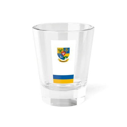 Flag of Bazakerettye vertical (Hungary) Shot Glass 1.5oz 1.5oz - Go Mug Yourself