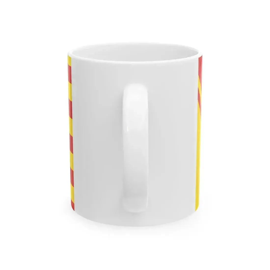 Flag of Beauraing (Belgium) White Coffee Mug - Go Mug Yourself