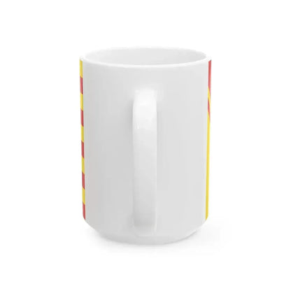 Flag of Beauraing (Belgium) White Coffee Mug - Go Mug Yourself