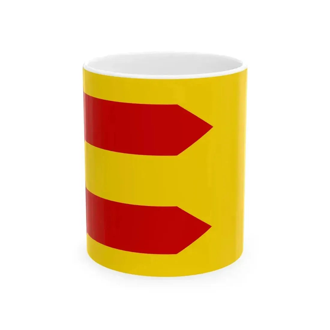 Flag of Beauvechain (Belgium) White Coffee Mug 11oz - Go Mug Yourself