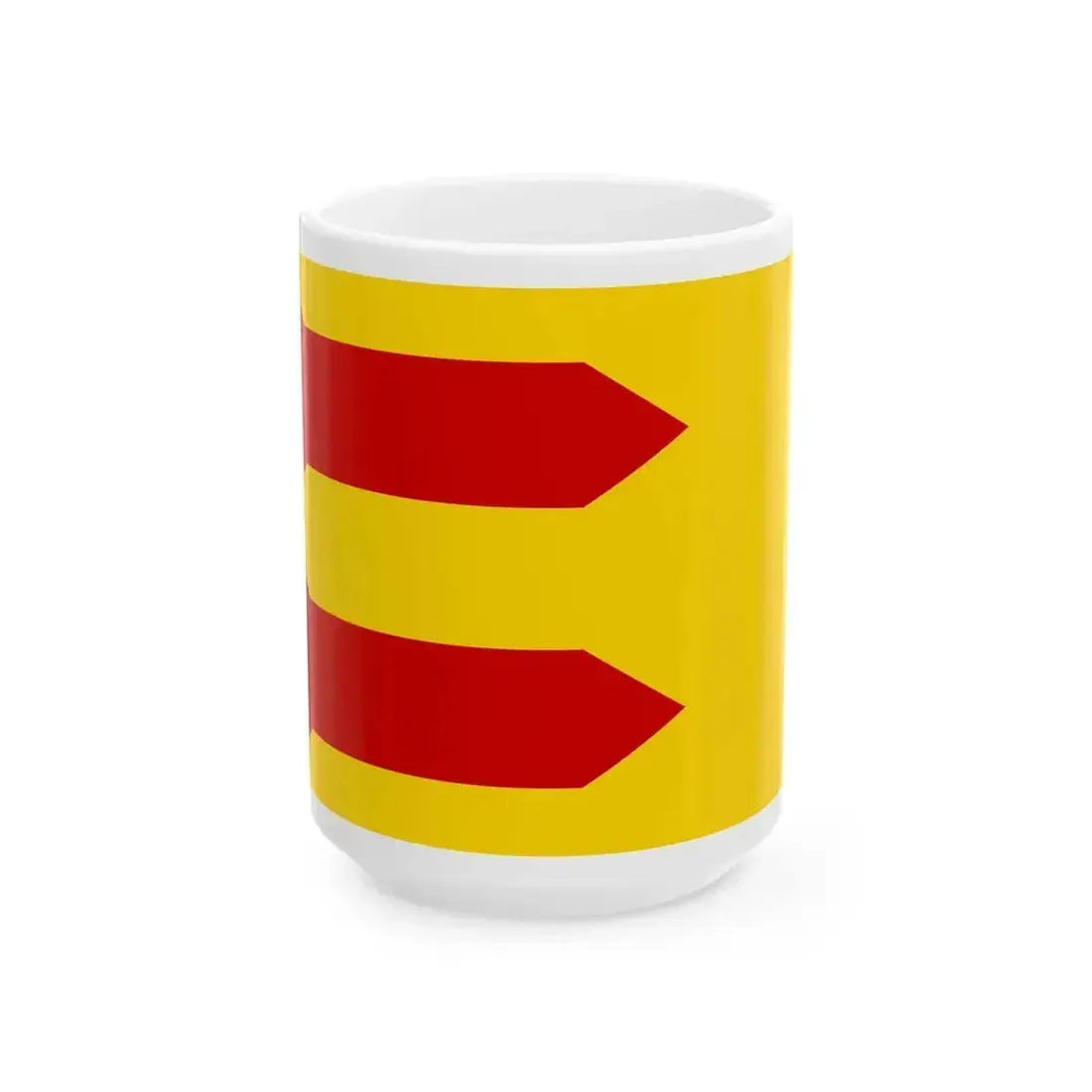 Flag of Beauvechain (Belgium) White Coffee Mug 15oz - Go Mug Yourself