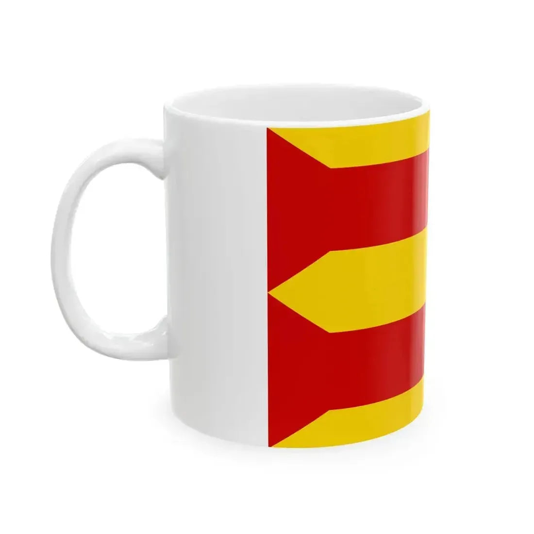 Flag of Beauvechain (Belgium) White Coffee Mug - Go Mug Yourself