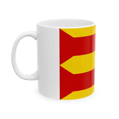Flag of Beauvechain (Belgium) White Coffee Mug - Go Mug Yourself
