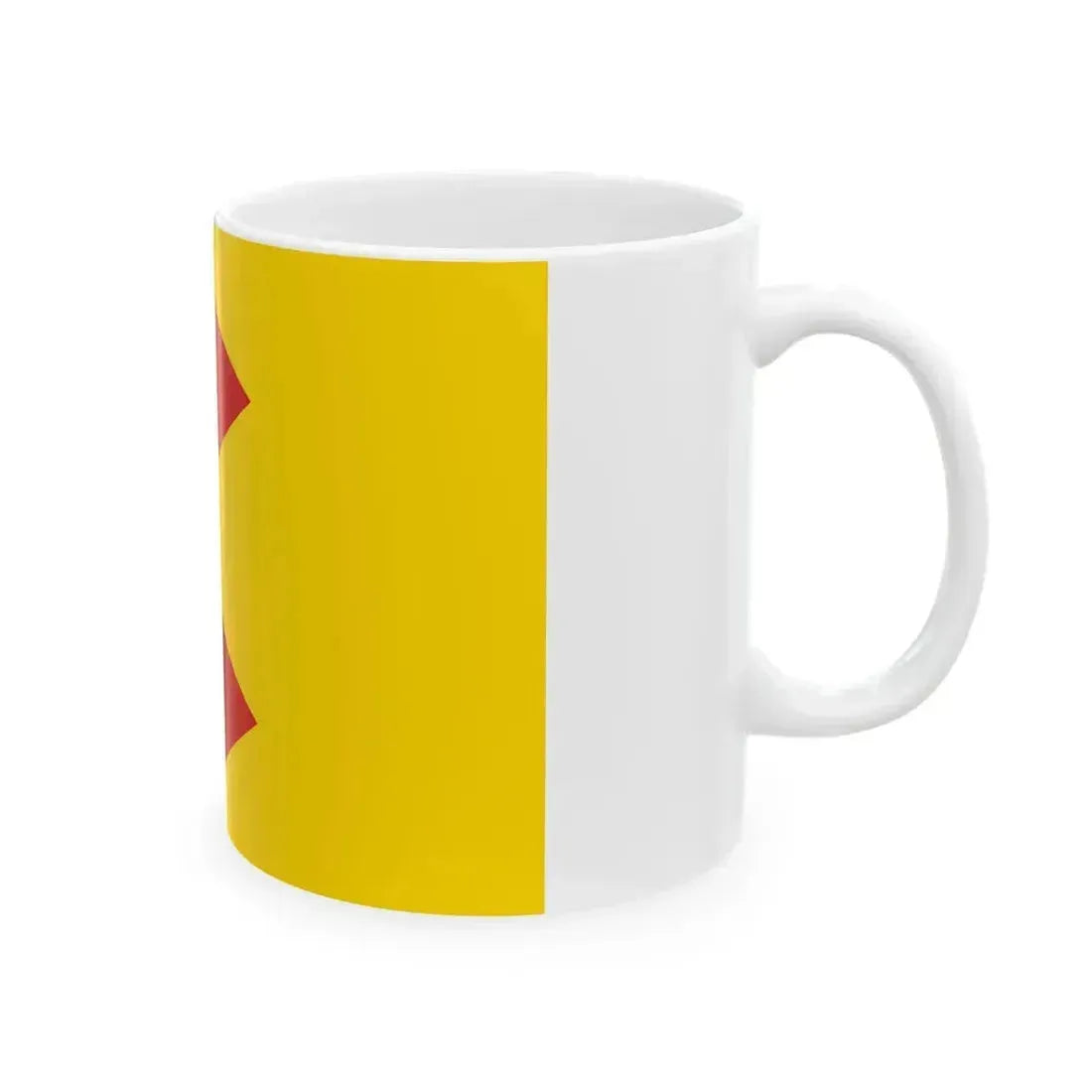 Flag of Beauvechain (Belgium) White Coffee Mug - Go Mug Yourself