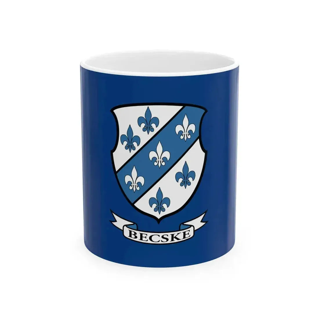 Flag of Becske (Hungary) White Coffee Mug 11oz - Go Mug Yourself