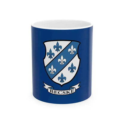 Flag of Becske (Hungary) White Coffee Mug 11oz - Go Mug Yourself