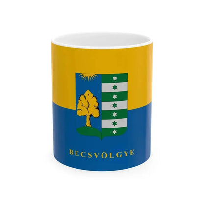 Flag of Becsvolgye (Hungary) White Coffee Mug 11oz - Go Mug Yourself