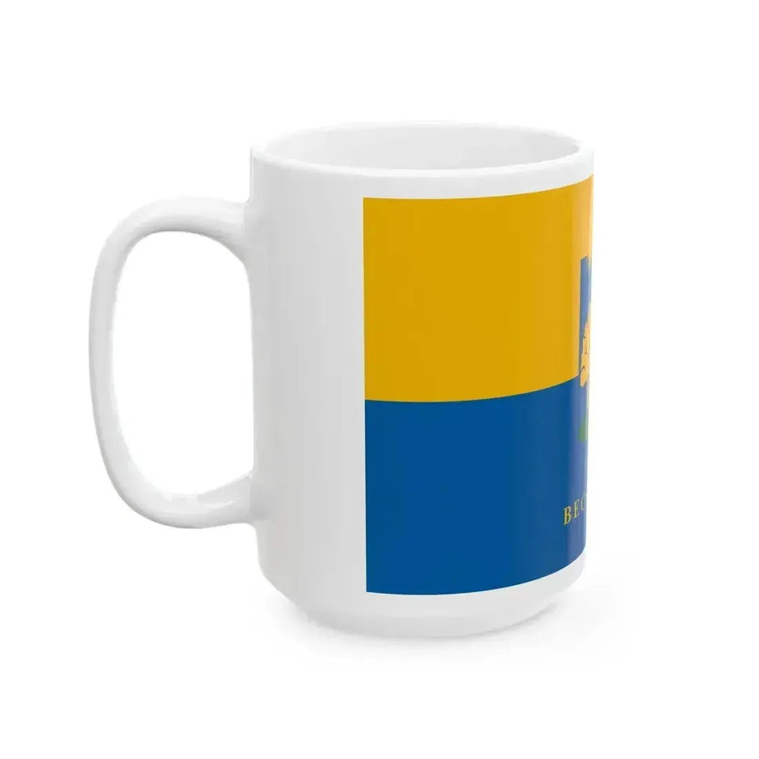 Flag of Becsvolgye (Hungary) White Coffee Mug - Go Mug Yourself