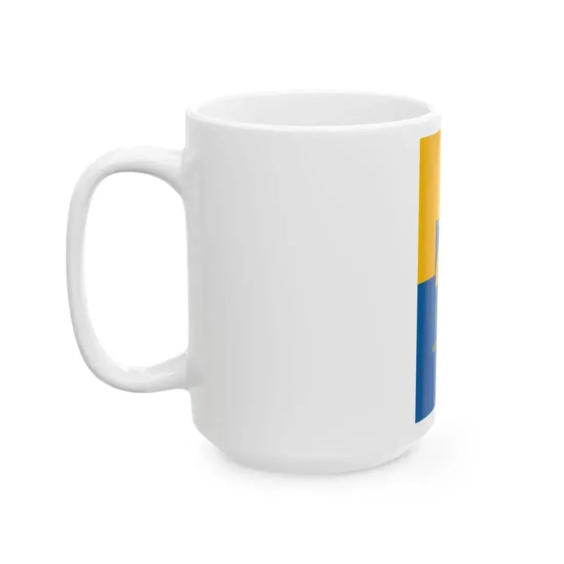 Flag of Becsvolgye vertical (Hungary) White Coffee Mug - Go Mug Yourself