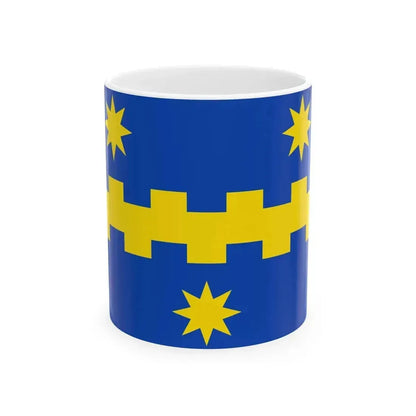 Flag of Beerse (Belgium) White Coffee Mug 11oz - Go Mug Yourself