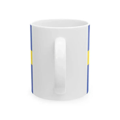 Flag of Beerse (Belgium) White Coffee Mug - Go Mug Yourself