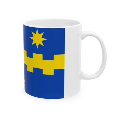 Flag of Beerse (Belgium) White Coffee Mug - Go Mug Yourself