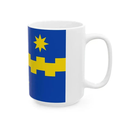 Flag of Beerse (Belgium) White Coffee Mug - Go Mug Yourself