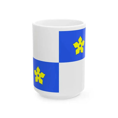 Flag of Begard (France) White Coffee Mug 15oz - Go Mug Yourself
