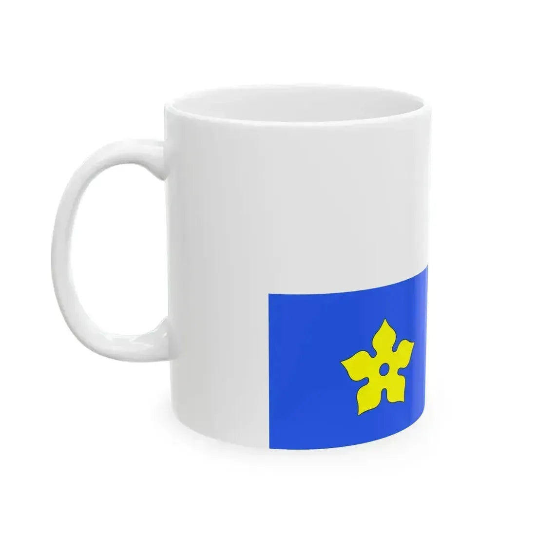 Flag of Begard (France) White Coffee Mug - Go Mug Yourself