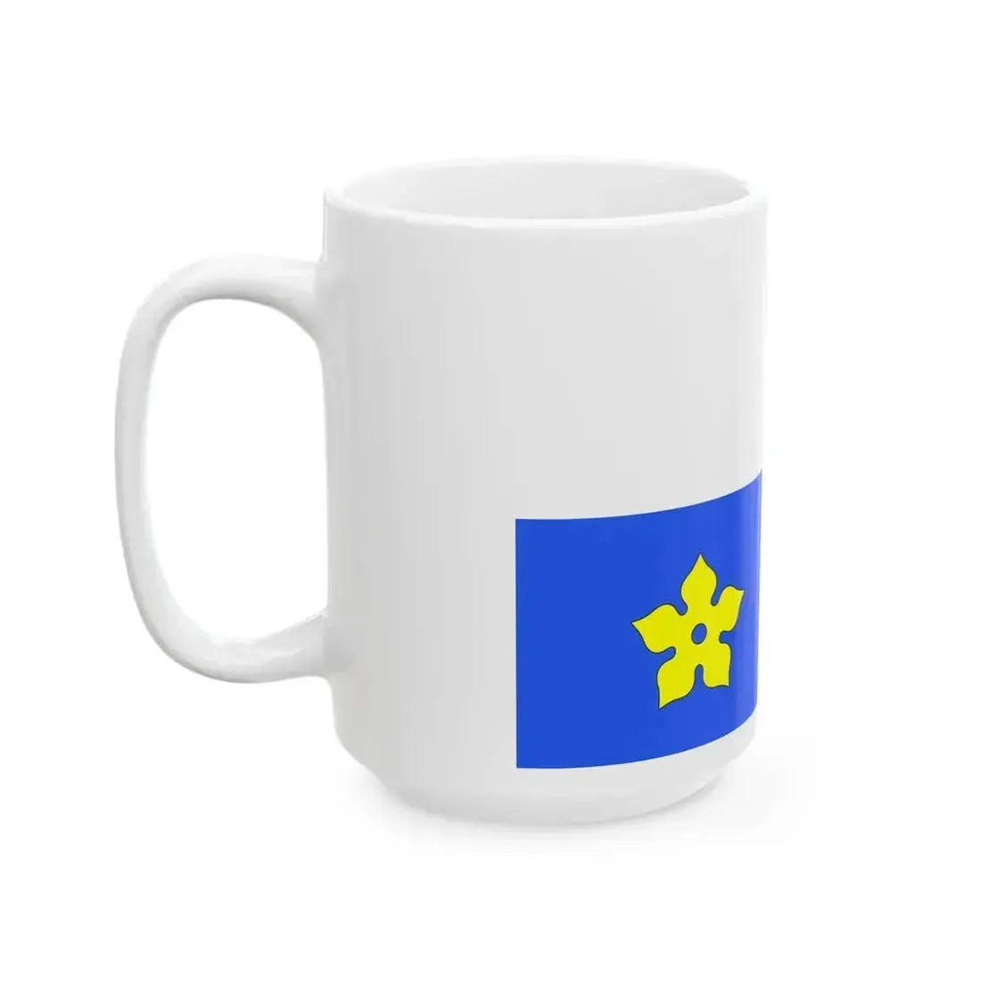 Flag of Begard (France) White Coffee Mug - Go Mug Yourself