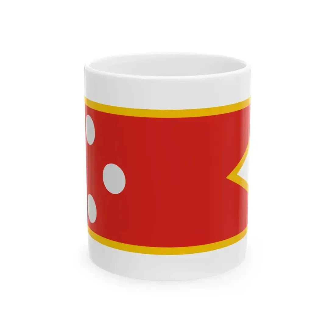 Flag of Bekes (Hungary) White Coffee Mug 11oz - Go Mug Yourself