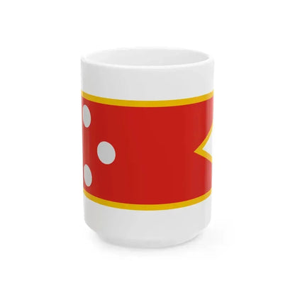 Flag of Bekes (Hungary) White Coffee Mug 15oz - Go Mug Yourself