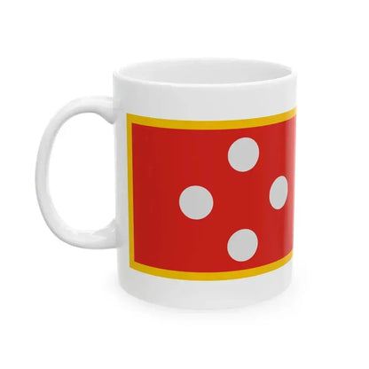 Flag of Bekes (Hungary) White Coffee Mug - Go Mug Yourself
