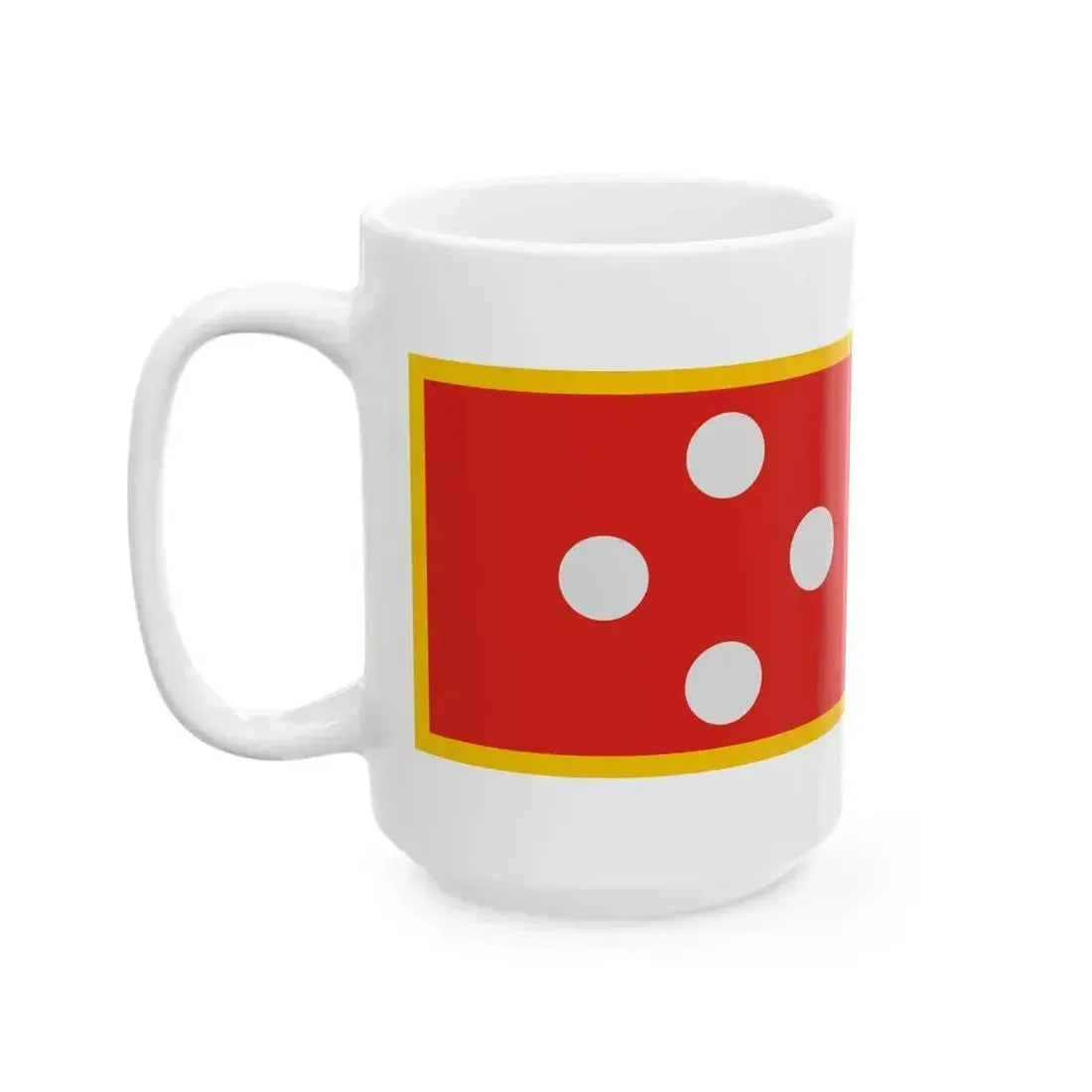 Flag of Bekes (Hungary) White Coffee Mug - Go Mug Yourself