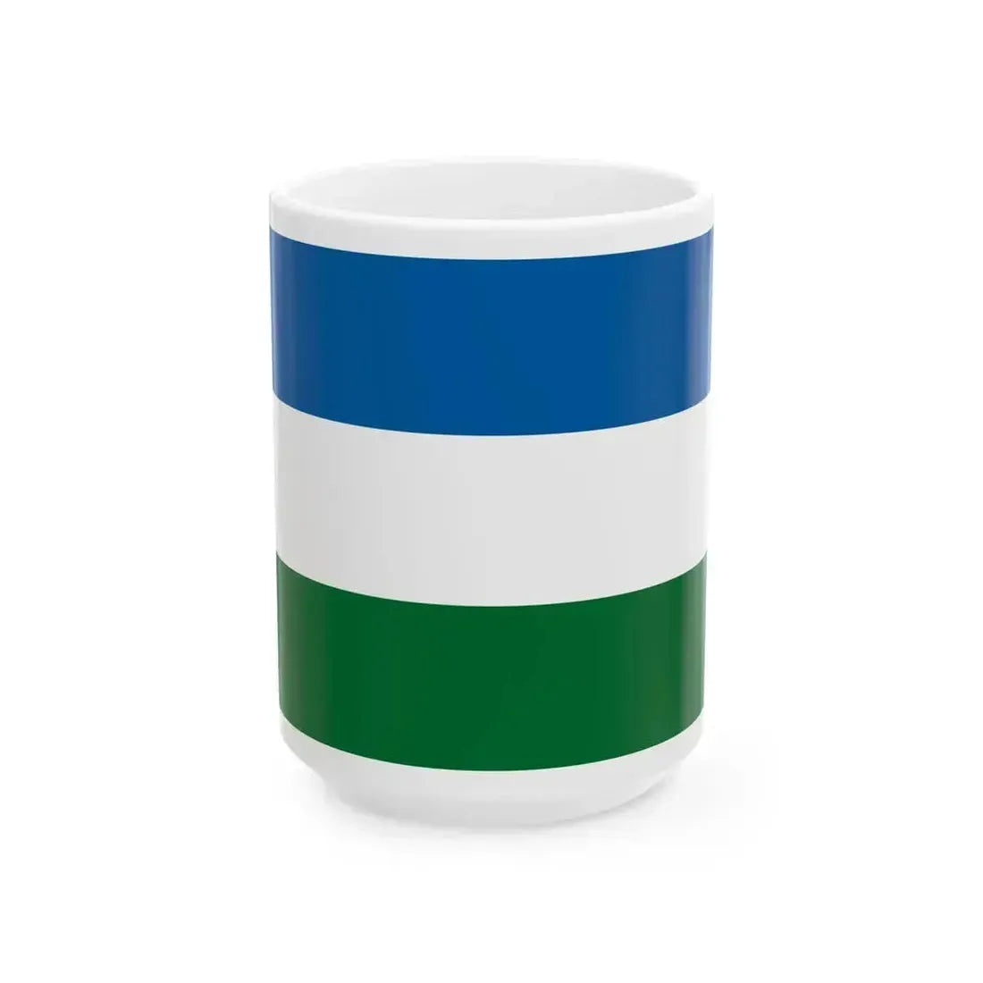 Flag of Bekescsaba 1941 (Hungary) White Coffee Mug 15oz - Go Mug Yourself