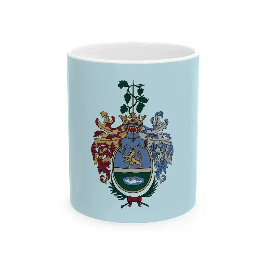 Flag of Bekescsaba (Hungary) White Coffee Mug 11oz - Go Mug Yourself