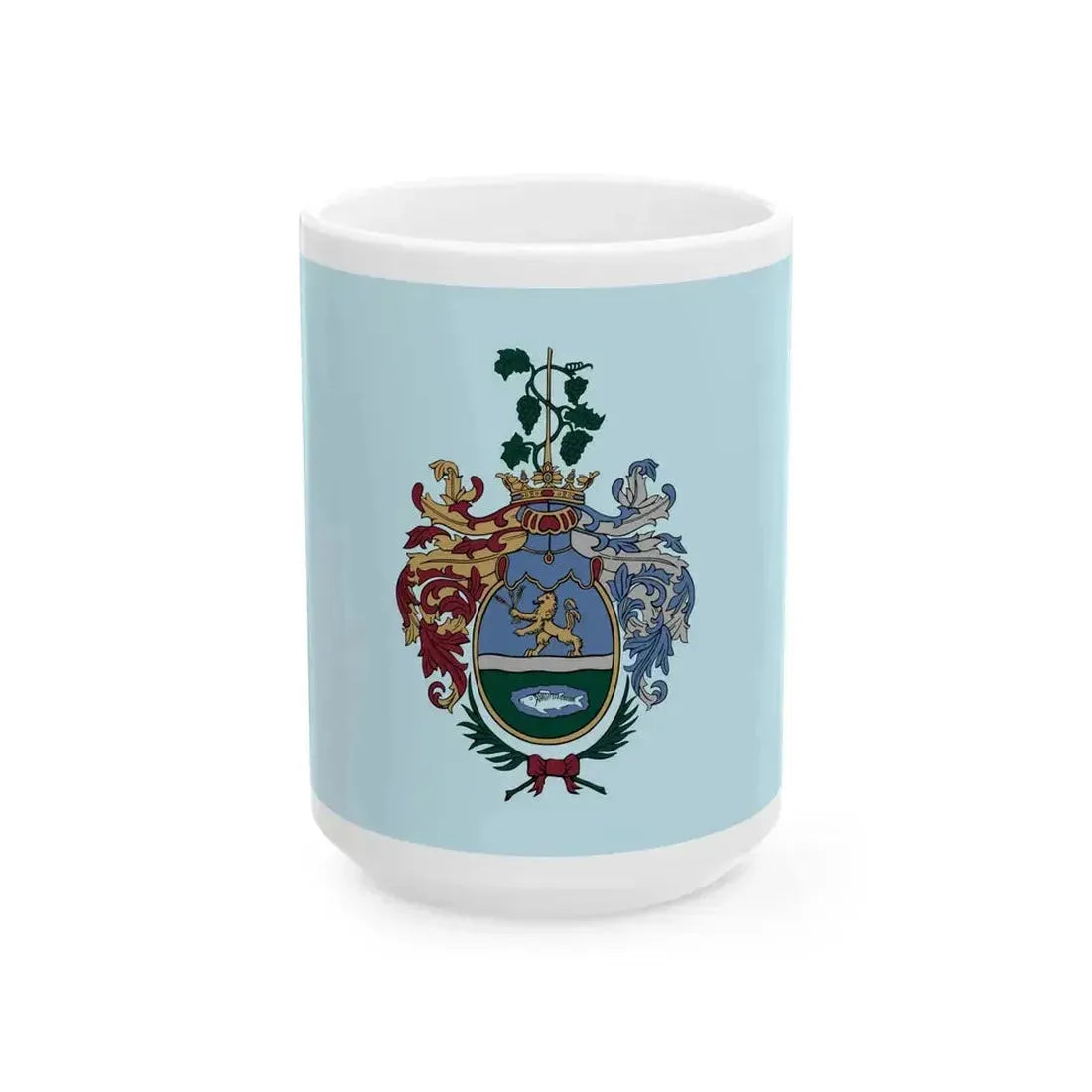 Flag of Bekescsaba (Hungary) White Coffee Mug 15oz - Go Mug Yourself