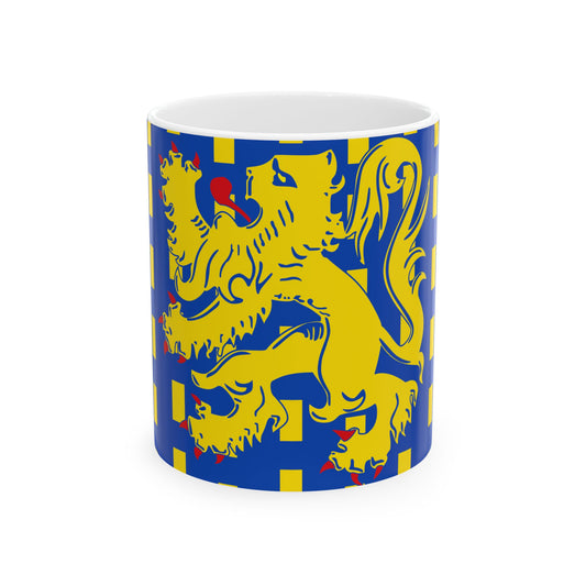 Flag of Bekkevoort (Belgium) White Coffee Mug-11oz-Go Mug Yourself