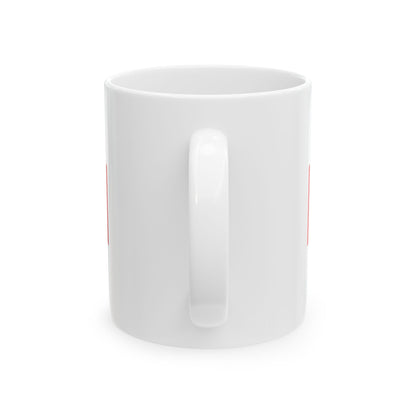 Flag of Belarus 1918 1991-1995 3-2 (Belarus) White Coffee Mug-Go Mug Yourself