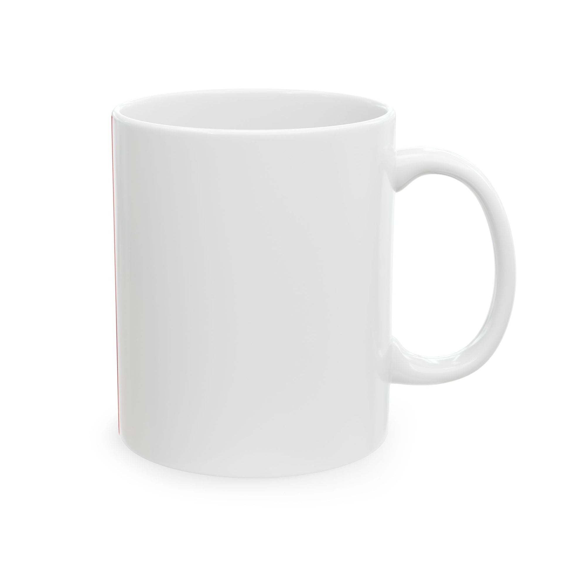 Flag of Belarus 1918 1991-1995 vertical (Belarus) White Coffee Mug-Go Mug Yourself