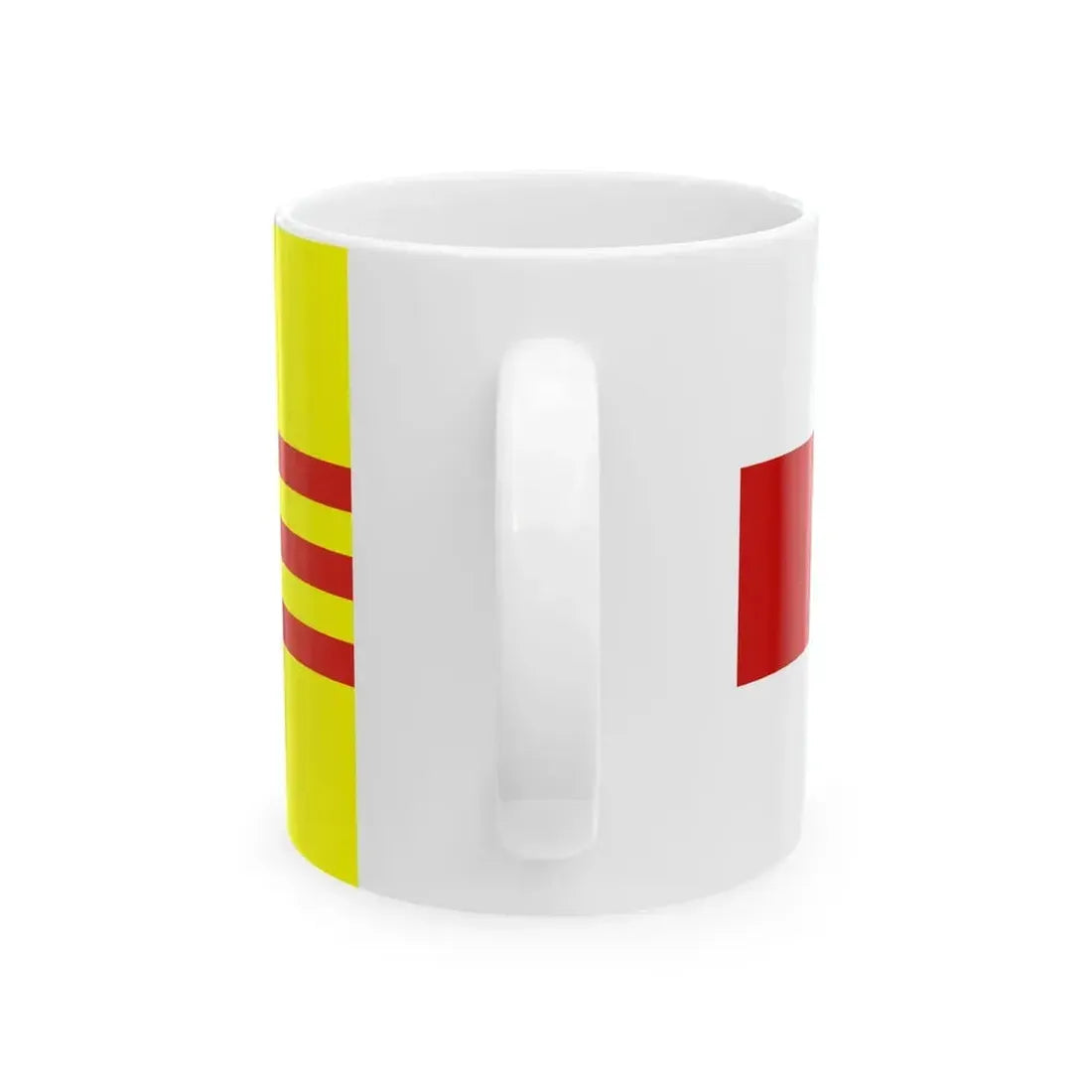 Flag of Belarus and South Vietnam (Belarus) White Coffee Mug - Go Mug Yourself