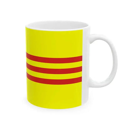 Flag of Belarus and South Vietnam (Belarus) White Coffee Mug - Go Mug Yourself