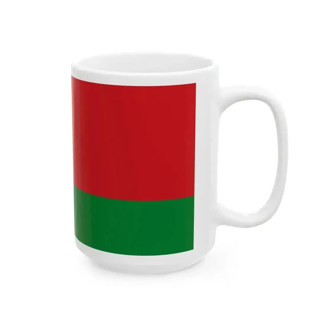 Flag of Belarus (Belarus) White Coffee Mug - Go Mug Yourself