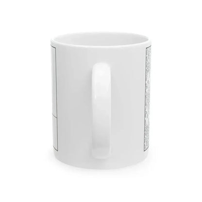 Flag of Belarus colouring page (Belarus) White Coffee Mug - Go Mug Yourself