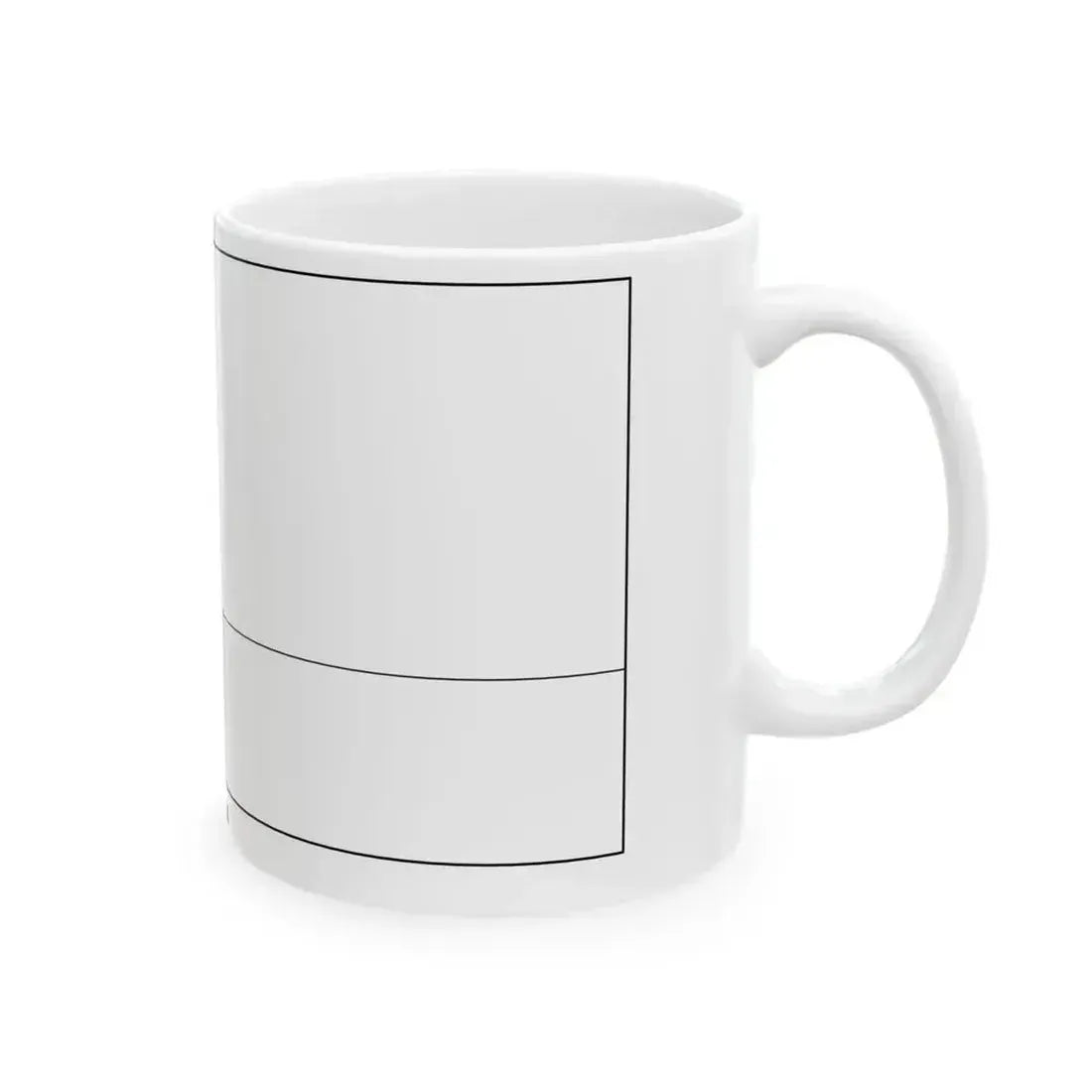 Flag of Belarus colouring page (Belarus) White Coffee Mug - Go Mug Yourself