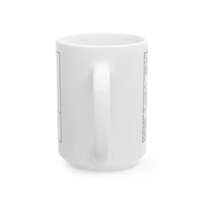 Flag of Belarus colouring page (Belarus) White Coffee Mug - Go Mug Yourself