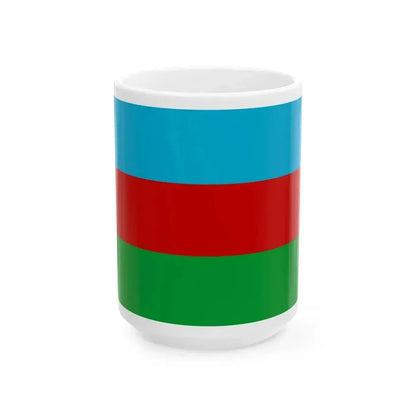 Flag of Belarus proposed (Belarus) White Coffee Mug 15oz - Go Mug Yourself