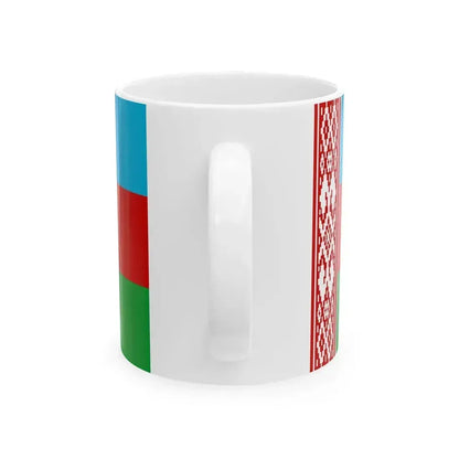 Flag of Belarus proposed (Belarus) White Coffee Mug - Go Mug Yourself