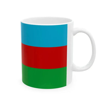 Flag of Belarus proposed (Belarus) White Coffee Mug - Go Mug Yourself