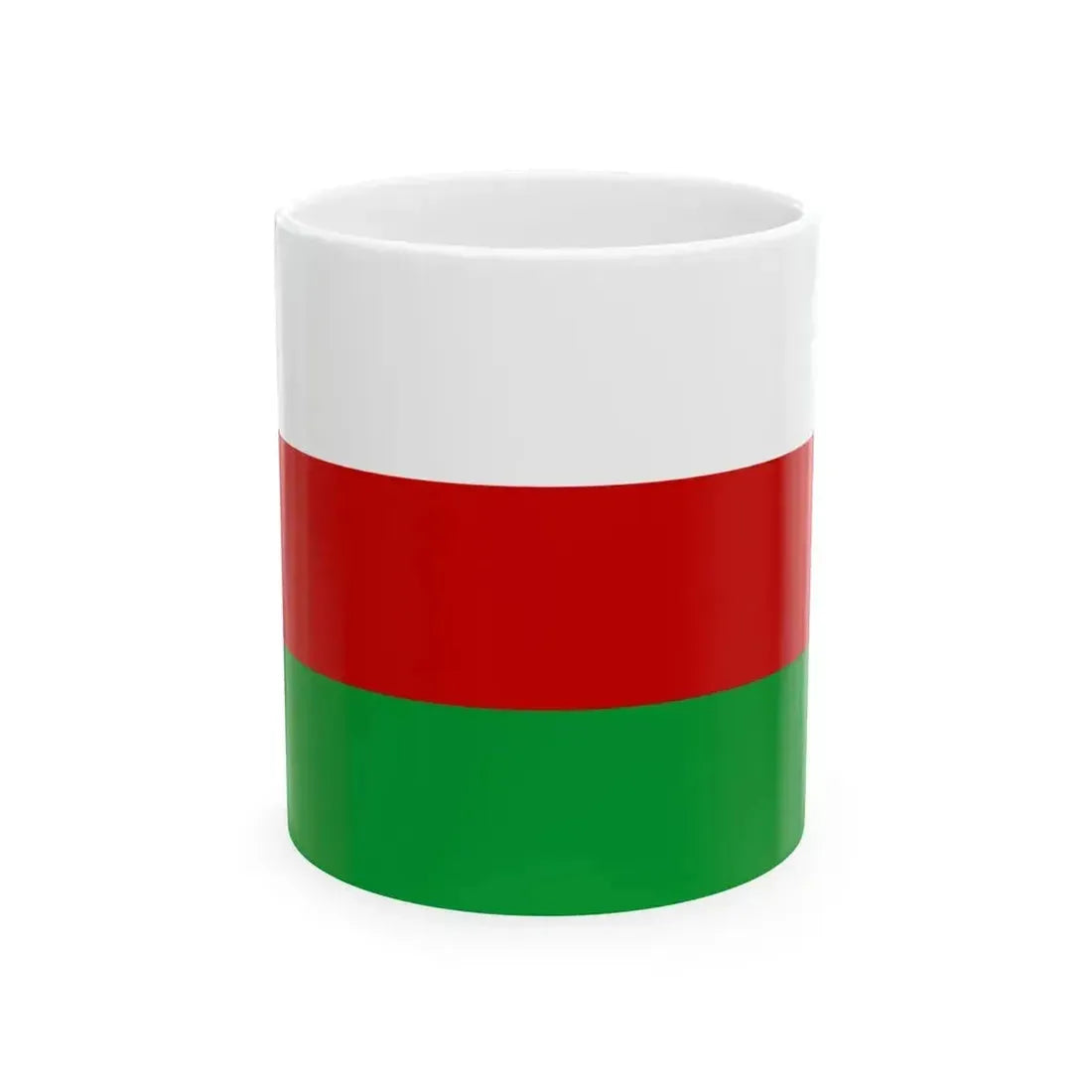 Flag of Belarus proposed compromise (Belarus) White Coffee Mug 11oz - Go Mug Yourself