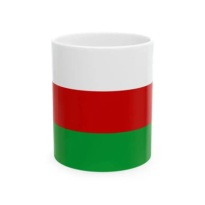 Flag of Belarus proposed compromise (Belarus) White Coffee Mug 11oz - Go Mug Yourself