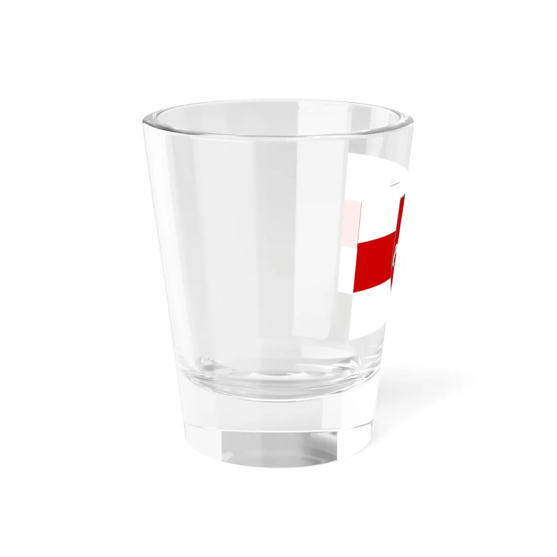 Flag of Belarus w-r-w with Arms 2020 3-2 (Belarus) (Coat of Arms) Shot Glass 1.5oz - Go Mug Yourself