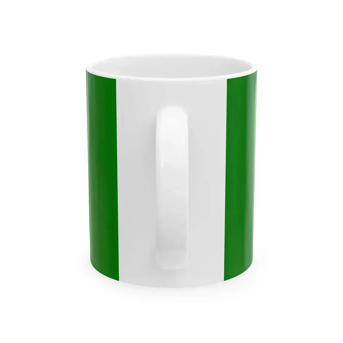 Flag of Belarusian Peasant Party Green Oak (Belarus) White Coffee Mug - Go Mug Yourself