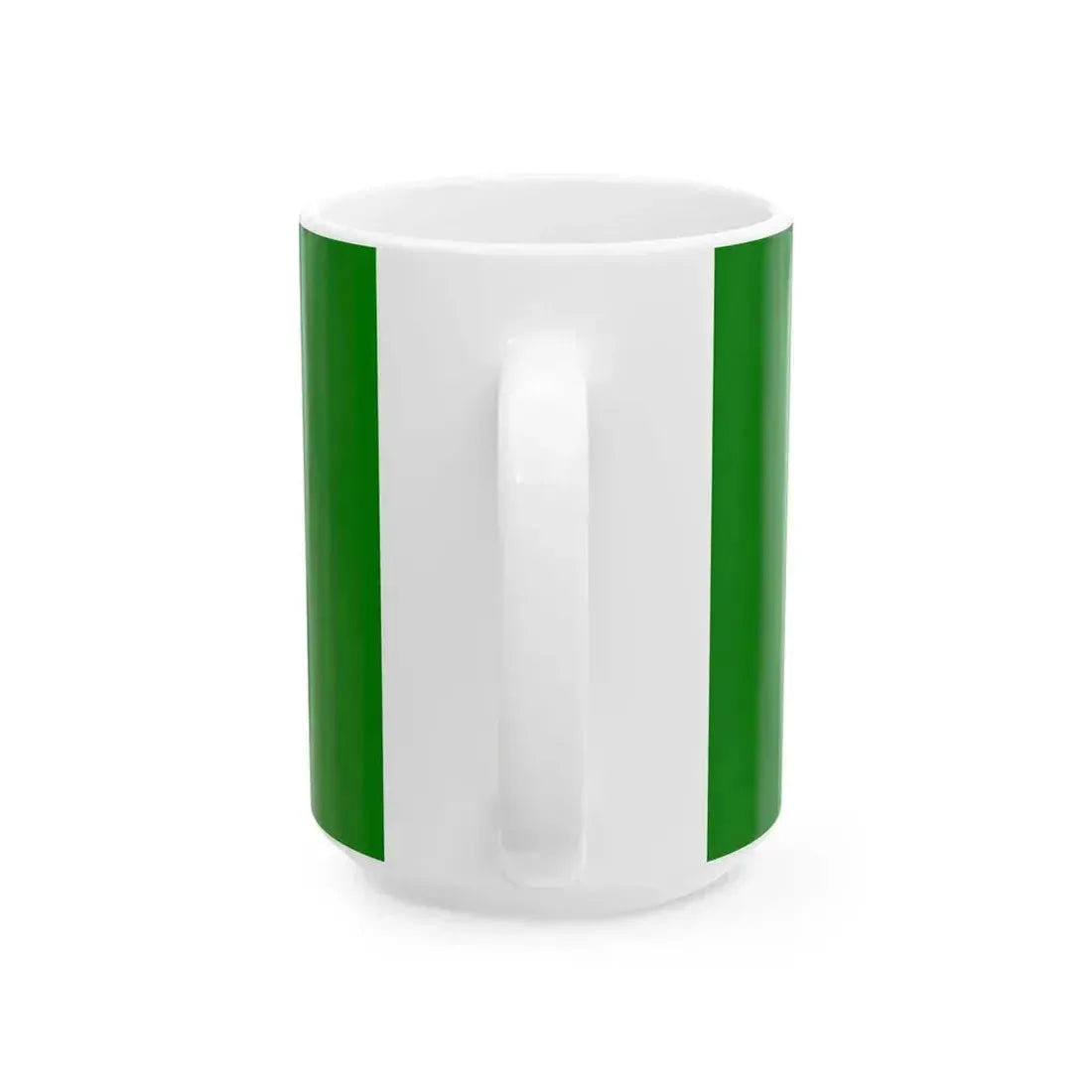 Flag of Belarusian Peasant Party Green Oak (Belarus) White Coffee Mug - Go Mug Yourself