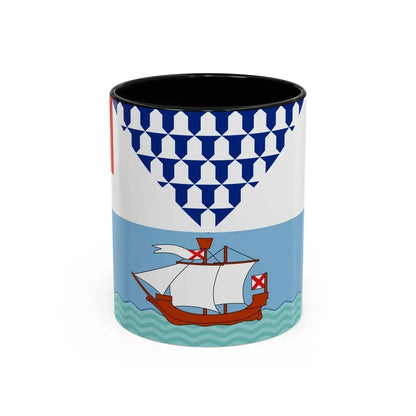 Flag of Belfast Ireland - Accent Coffee Mug 11oz Black - Go Mug Yourself
