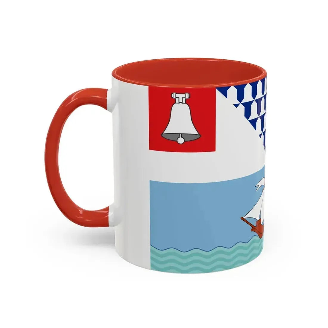 Flag of Belfast Ireland - Accent Coffee Mug - Go Mug Yourself